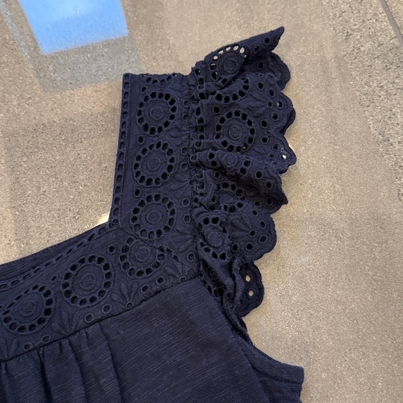 Talbots Dress with Ruffle Sleeves - Picture 4 of 8